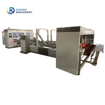 Пряма лінія автоматична глюдна машина для виготовлення коробки для виготовлення коробки для виготовлення коробки